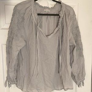 Lucky Brand Peasant blouse